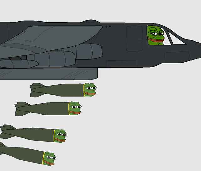 captainpepe0x69's tweet photo. $PEPE is about to drop some bombs. 🚀🚀🚀🚀 https://t.co/e7cvR8hgRA