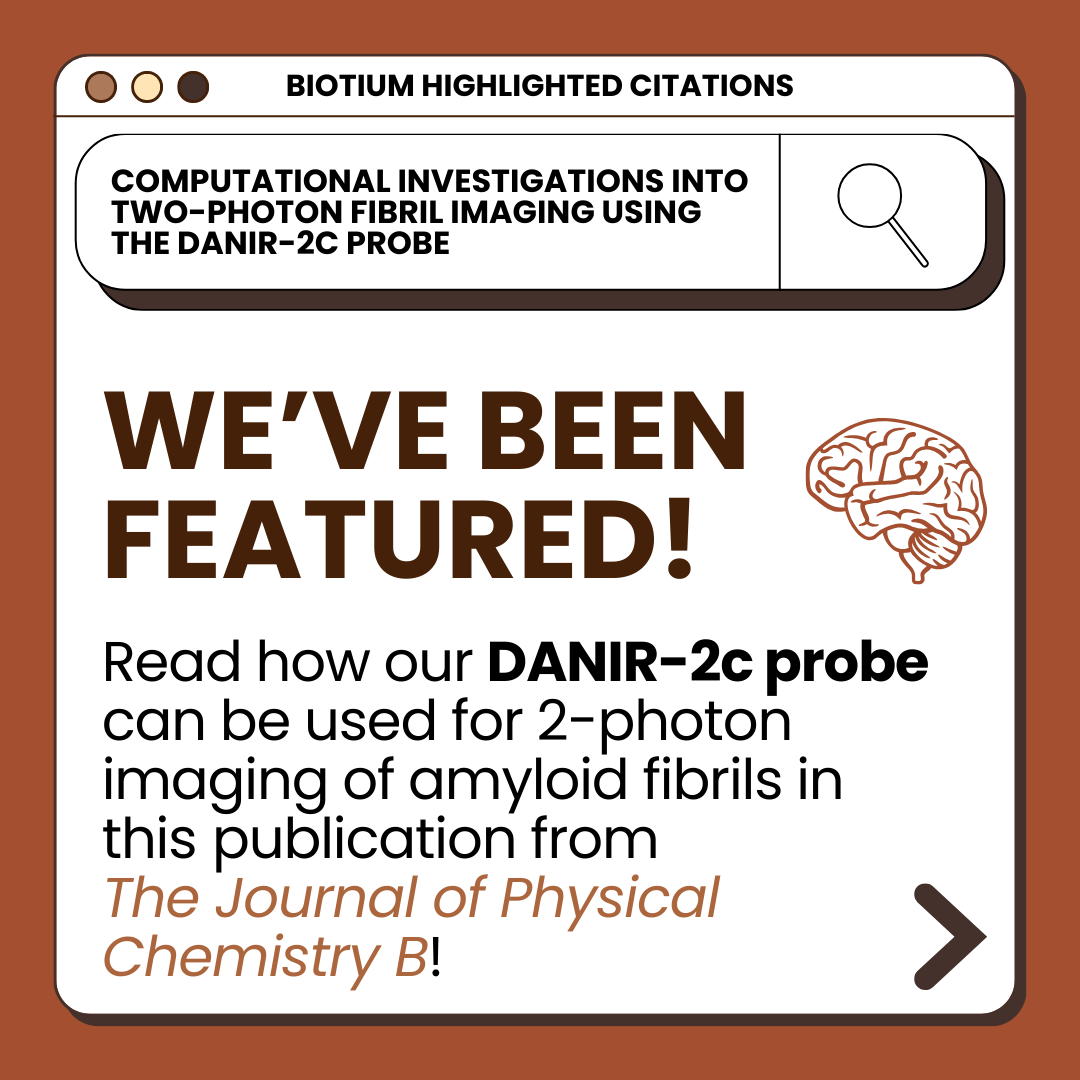 biotium's tweet photo. 📚✨ Hot off the press: Read our new #HighlightedCitation featuring our DANIR-2c Probe here! https://t.co/mYpMvxhiJc

DCDAPH (DANIR-2c): https://t.co/2BchcDkhi6

#sciencearticle #scienceread #sciencepublication #alzheimers #alzheimersresearch #neurodegenerativedisease #amyloid https://t.co/W1jMgq6bzo
