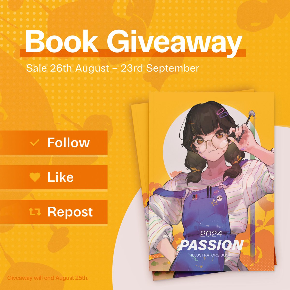 PASSION will soon be published in limited quantities. So from today you have the chance to win the book! 

If you want to win a copy, all you have to do is follow the account, like this post and repost it. 
Good luck to all of you!

#PassionBook24