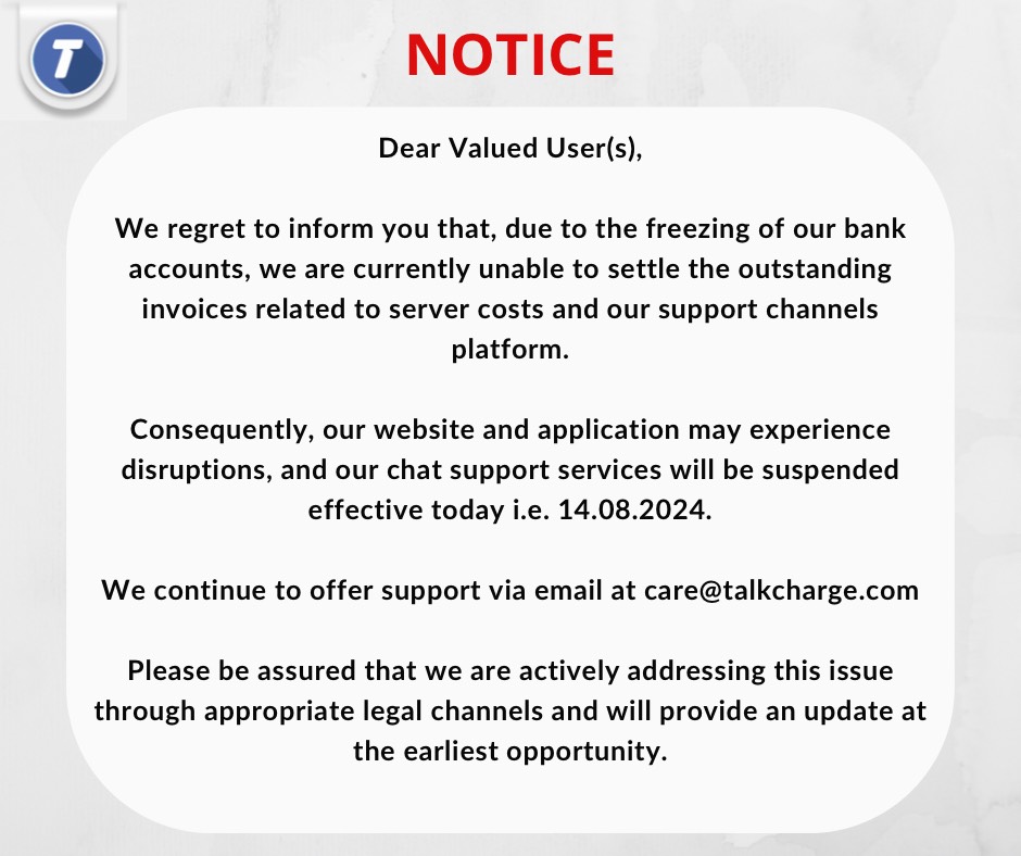 TalkCharge tweet media