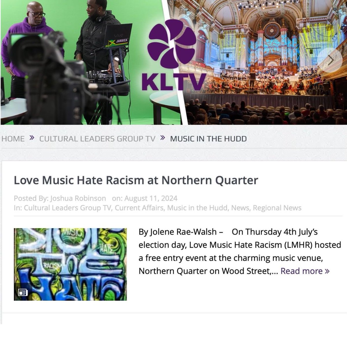 Awesome review of our recent election day concert in KLTV. 

Have a read. "Stop The Hate' tour 2024
kirkleeslocaltv.com/entertainment/…

<a href="/oliverlancaster/">Oliver Lancaster</a> / <a href="/patfulgoni/">Pat Fulgoni 🎤🎶</a> / <a href="/2_kool_tony/">2 Kool Tony</a> / <a href="/HEAVYCRATES/">HEAVY CRATES</a> / <a href="/NadiaAmini/">Nadia Amini</a> / <a href="/iam_savvy/">Savvy aka Asaviour</a> / <a href="/IASK_KIRKLEES/">Immigration and Asylum Support Kirklees (IASK)</a>