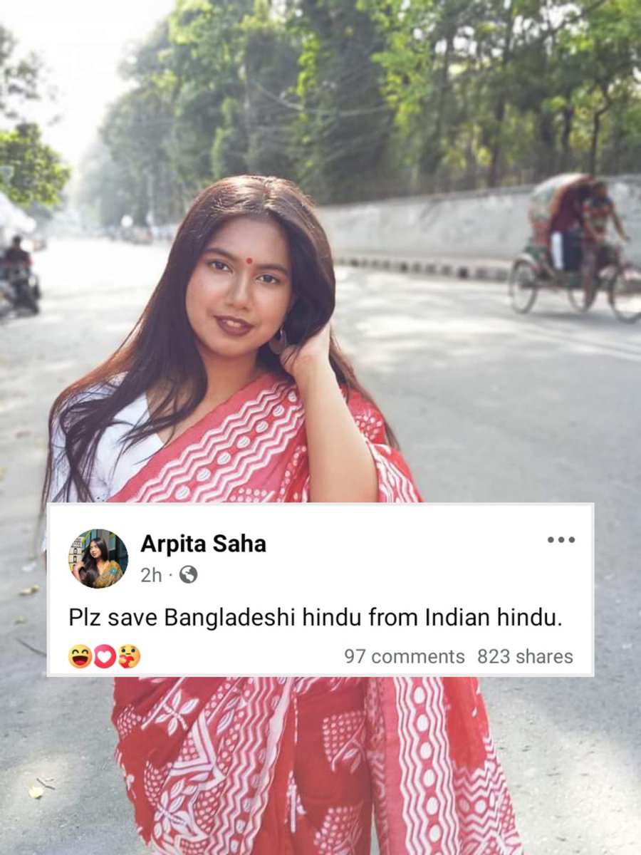 AshekinIN's tweet photo. Indian hindus are so annoying even Bangladeshi hindus make fun of them 😭 https://t.co/JM7y8a1pgm