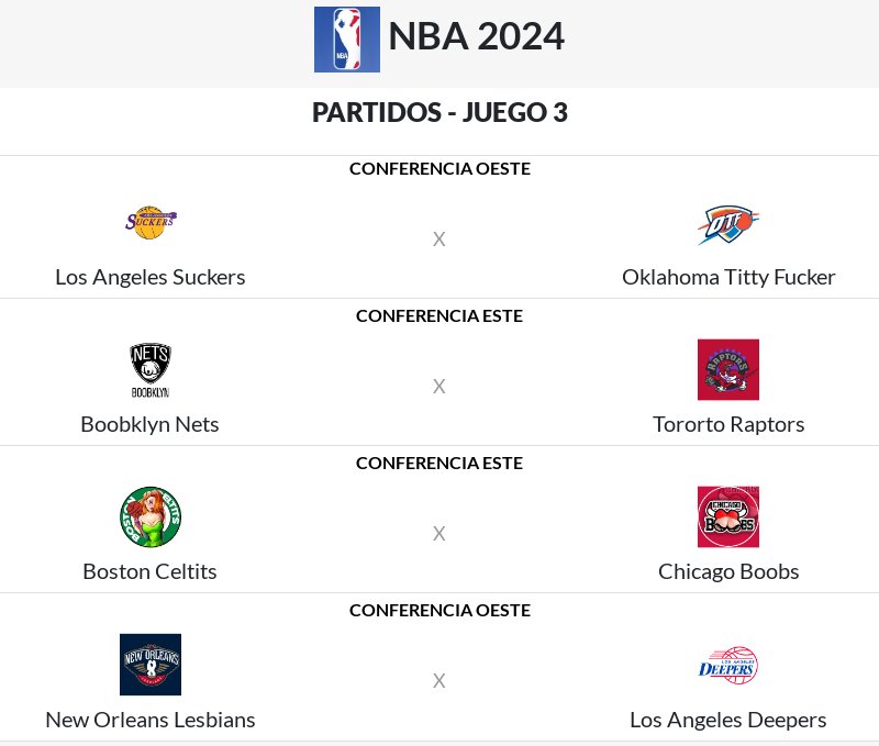 NBAsquetporn's tweet photo. ESTA NOCHE 21HS EL JUEGO 3 DE LAS SEMIS DE CONFERENCIA DE LA #NBA https://t.co/b4mCagOkdz