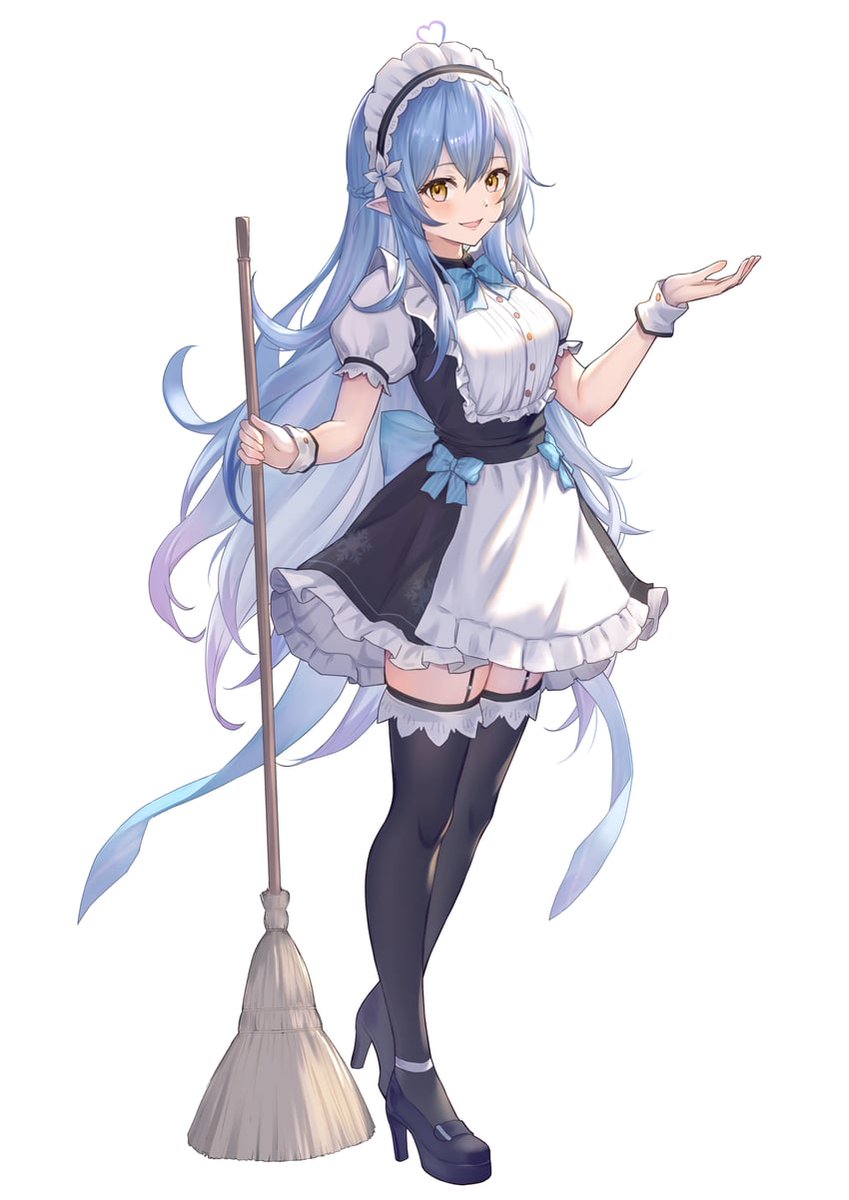 ᅠ ᅠᅠ  She's not  。。。used to this outfit yet  。( 💧 )

ᅠ ᅠᅠ  However  、you may ask her to take care of any household chores today  。Let her help  。

ᅠ ᅠᅠ  ( Late ) #MaidMonday