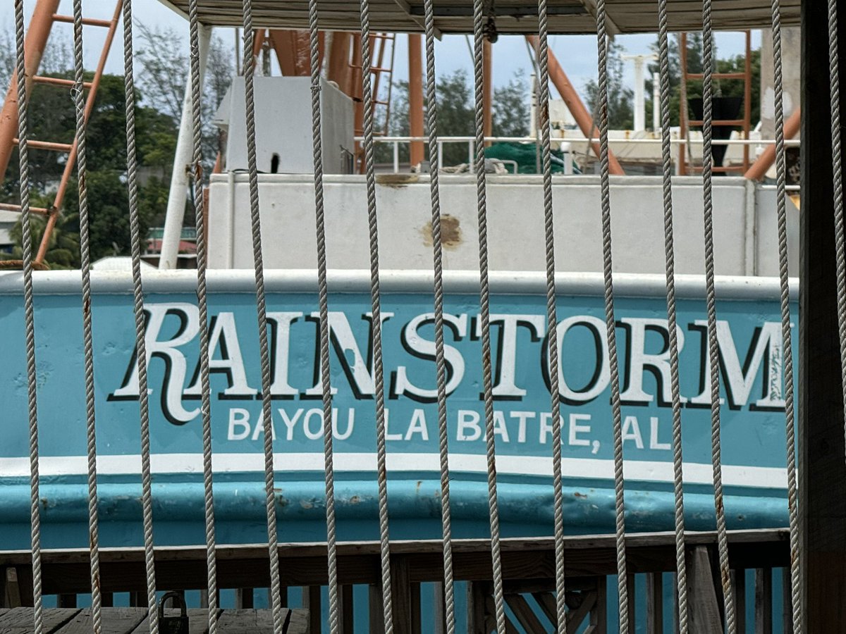 I fully expect the owner of this boat to tell me about all the preparations of shrimp.