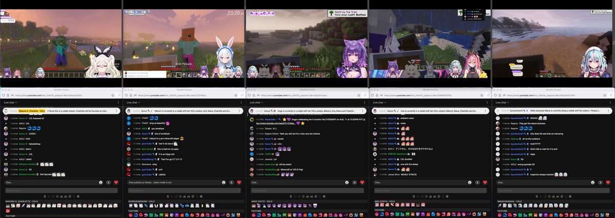 erdexs's tweet photo. Full VOLs collab on the launch of their Minecraft server!! 🥳🎉
#AriaLIVE
#AngyLIVE
#MikumiLIVE
#ManaLIVE
#MayuTime
#VOLsMC https://t.co/qFGxtSpI45