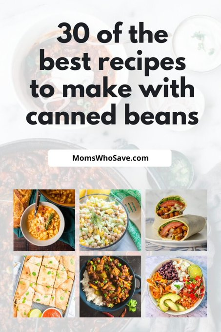 MomsWhoSave's tweet image. 30 of the Best Recipes to Make With Canned Beans | #Frugal Meal Ideas        

👉🏼 momswhosave.com/recipes-to-mak… 👈🏼    

#recipes