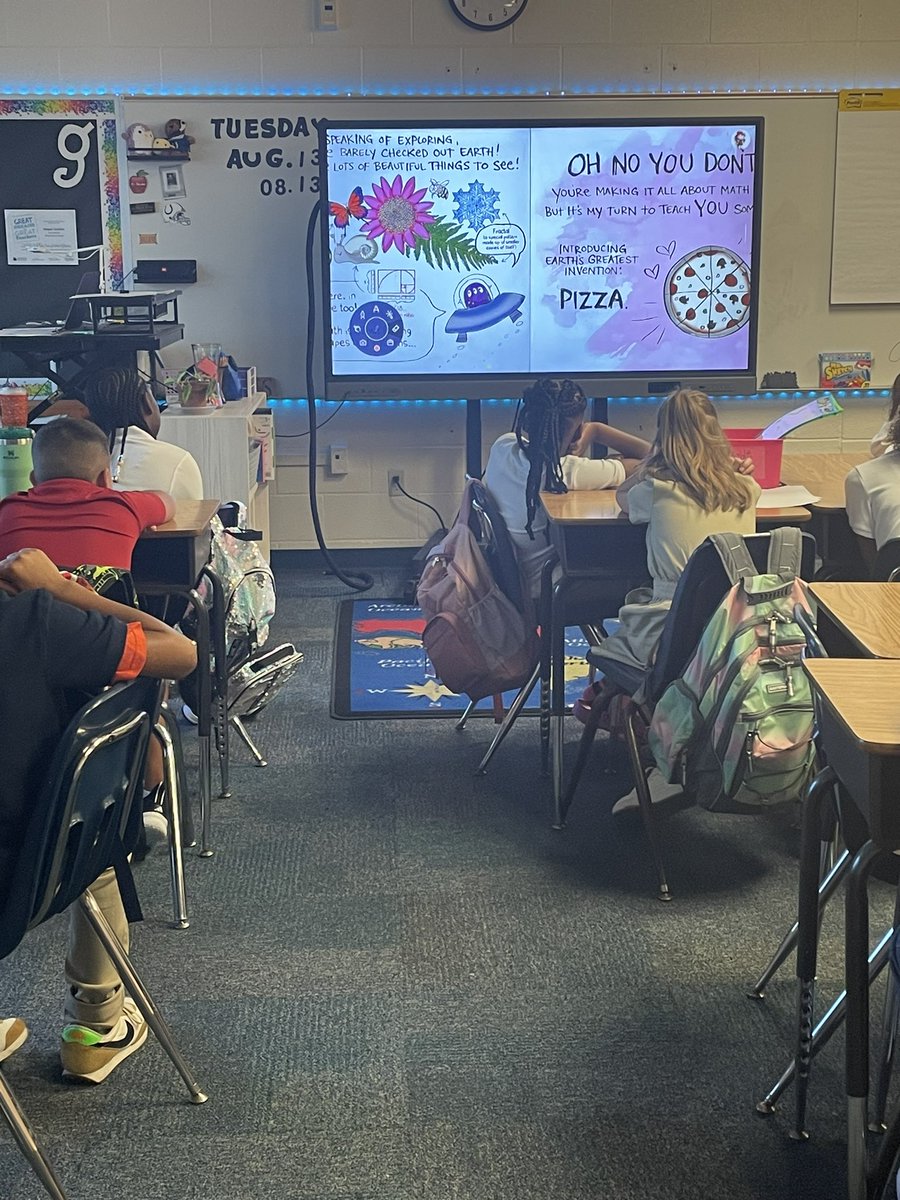 GambleTeacher's tweet photo. Back to school means goal settting and figuring out that we do love math! @ShulkeyFWISD  #5thgrade #math https://t.co/x3VEYmsuJd