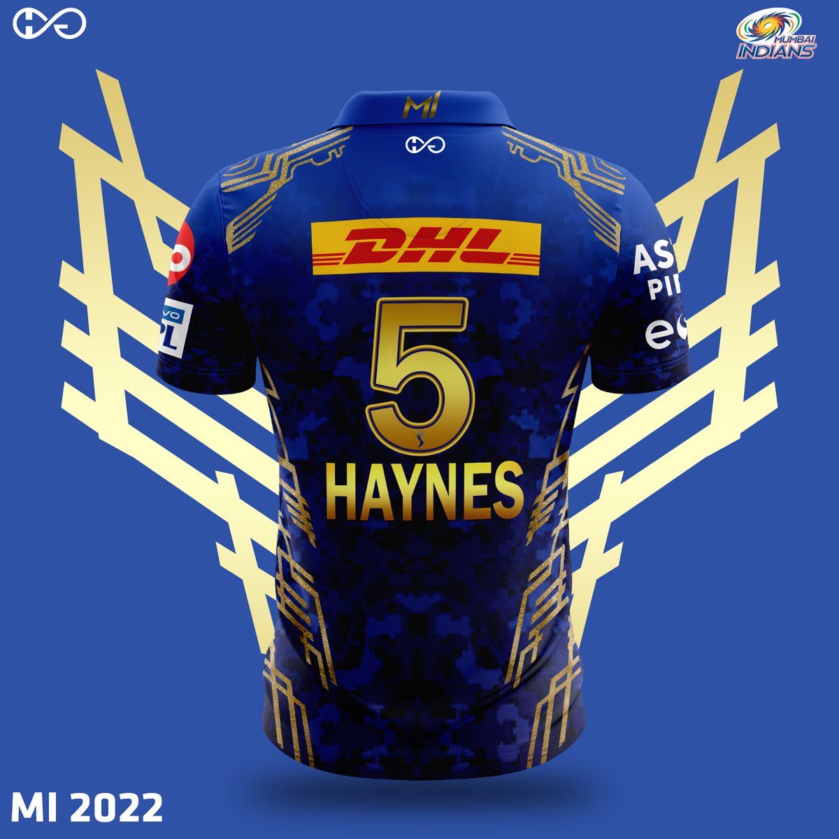 HaynesGraphics's tweet photo. This #MI Gen Z jersey for #IPL2022 has a blend of...
To know it, watch this -> https://t.co/sKBVs6CrO2
.
.
Like 🩷 &amp; follow➕for more jerseys.
@IPL
#OneFamily #MumbaiIndians #MumbaiMeriJaan #SachinTendulkar #RohitSharma #MIJersey #Cricket https://t.co/N0DAQhL4Vr