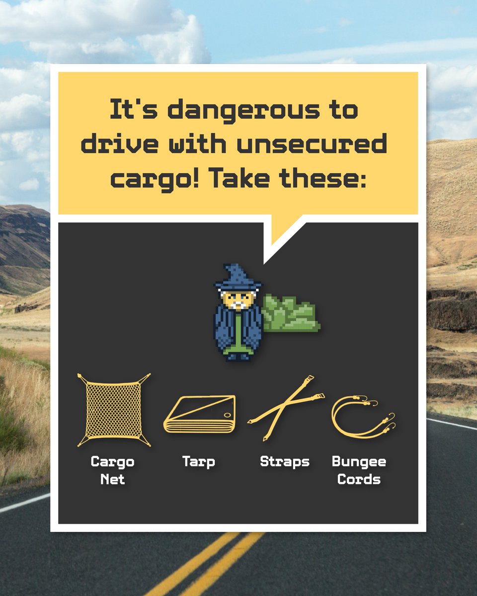 EcologyWA's tweet photo. Level up your hauling game by equipping these tools for a safe journey!
#SecureLoadsWA #LitterFreeWA https://t.co/nUUUtX6LpW