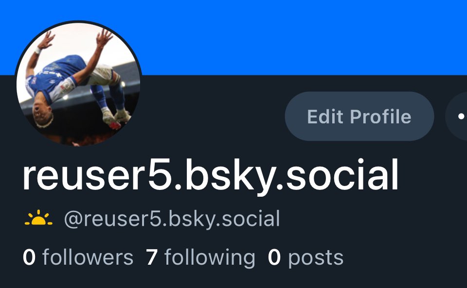 Reuser5's tweet image. Have just signed up to BlueSky - it’s a pretty lonely place there at the moment, but hopefully that will change in time: