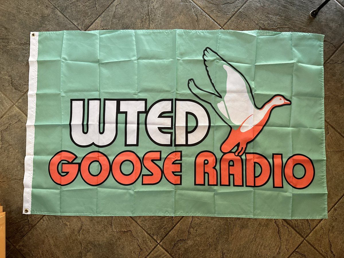 WTED flags are now available!
How can I get one of these? It’s simple. Make a one-time contribution to the station of $50 or more, OR set up a monthly recurring contribution of $25 or more and email us your mailing address! These are extremely limited in quantity so act fast!