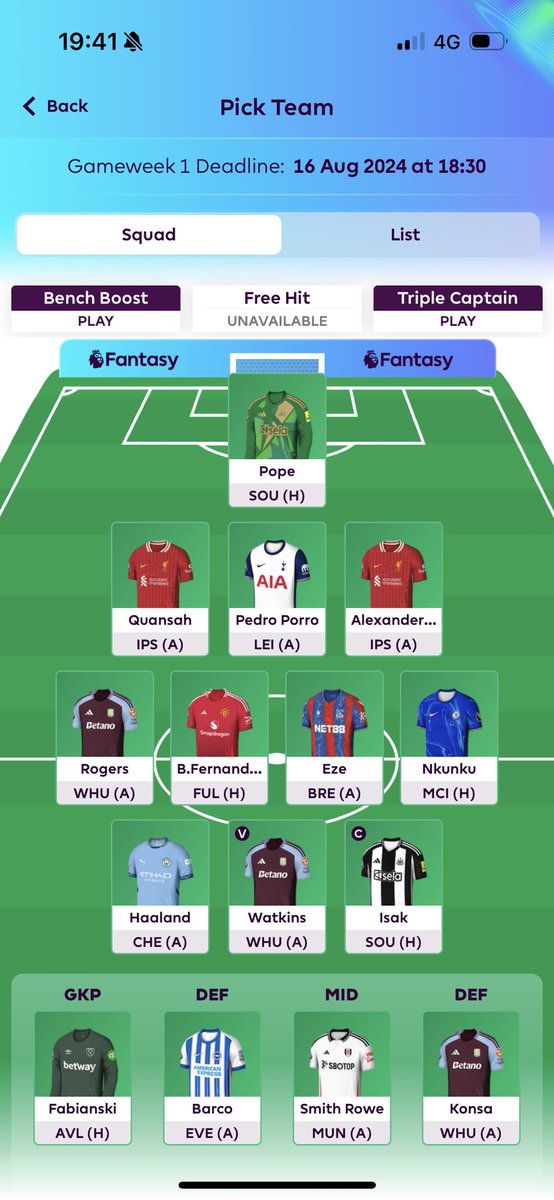 OverthinkFPL's tweet photo. @FPLpalermo Probably WC GW6 https://t.co/7FgMcJ5MW8