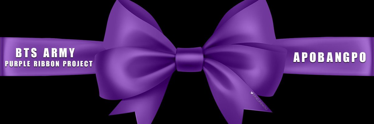I, a member of BTS's ARMY, stand united and strong behind all 7 members of BTS. We won’t stand idly by while they are bullied, harassed, or misrepresented by online trolls and the media. I show my love and support for BTS with the #BTSPurpleRibbonProject
