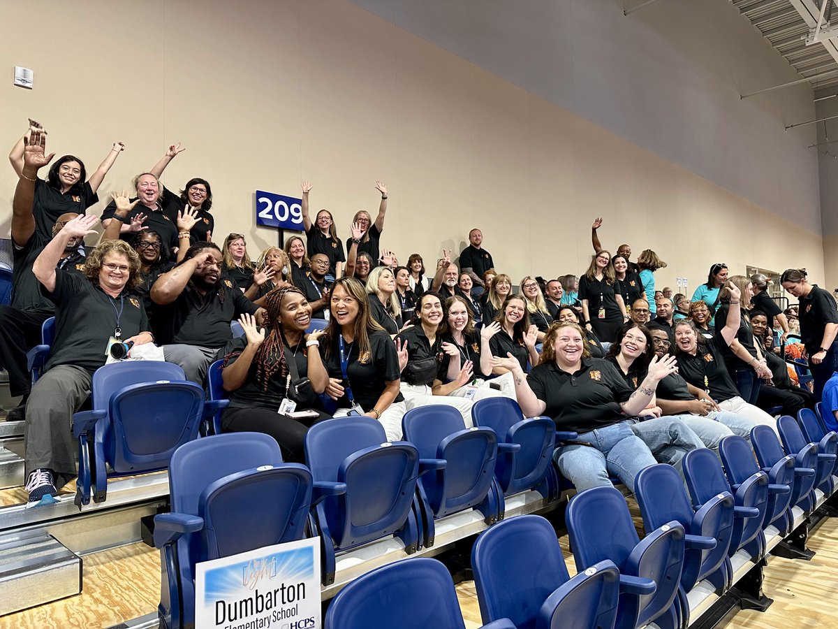 The energy was electric today at HCPS Convocation as we united with other elementary schools to kick off an amazing school year ahead!  We are ready to inspire, educate, and "Be a Light!"
