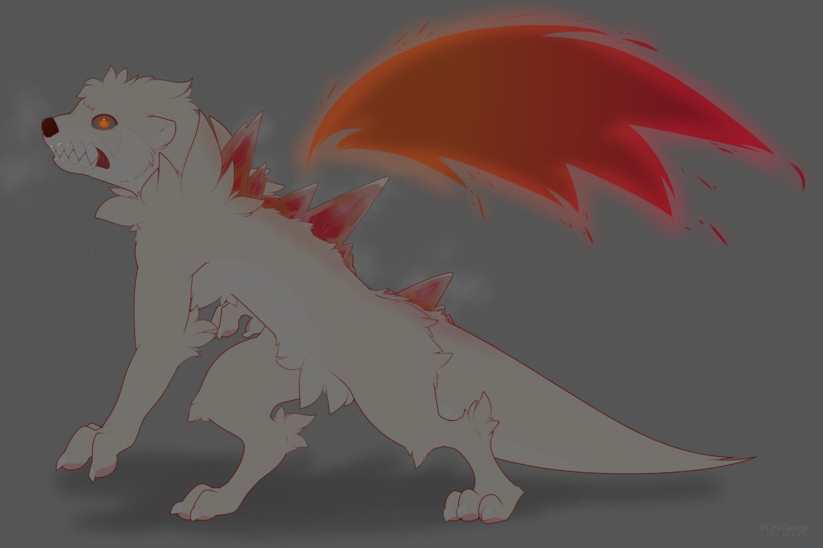 More Pics of the Dragonic form! 
The red one btw is when he gets angry, his blood rushes through the ice, changing his ice powers in general to give the fine redish look. 
(this is a massive file and i had to lower the quality by a lot! cause twitter can't handle it ;;w;;)