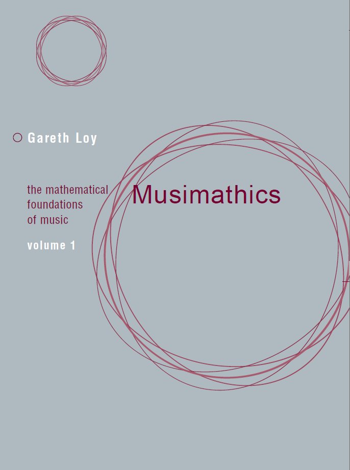 A follower of mine suggested to me, not long ago, this wonderful book called Musimathics by Gareth Loy. It's an amazing exposition of the mathematical foundation of music, in two volumes. 

The chapter on the ''geometric basis of sound' is worth the price of entry alone.