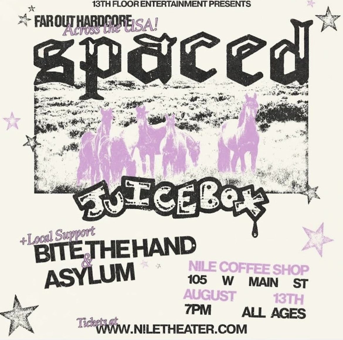 ROCKIN IN PHOENIX TONIGHT WITH <a href="/juiceboxhc/">🧃</a>, BITE THE HAND, AND ASYLUM AT NILE COFFEE SHOP 💫

📸 <a href="/photosxbyem/">Emily Hartmann</a>