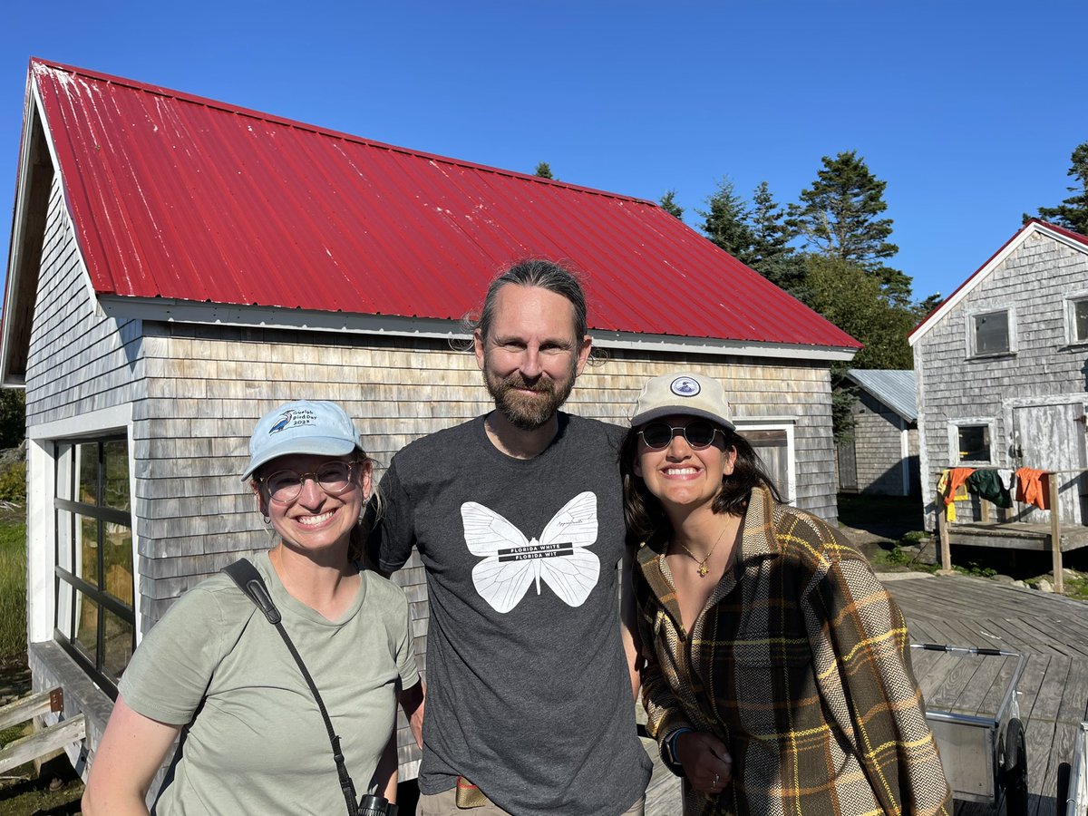 Dr. Ryan Norris (@ryannorrissci) on Twitter photo Coming on to Kent Island to sub in for these two stellar ecologists: PhD student <a href="/Sarahdmueller/">Sarah Mueller</a> and <a href="/UofGCBS/">College of Biological Science</a> undergrad student Alexis Van Esh. I probably won’t be able to collect as much Savannah sparrow data as they did! Coming on to Kent Island to sub in for these two stellar ecologists: PhD student <a href="/Sarahdmueller/">Sarah Mueller</a> and <a href="/UofGCBS/">College of Biological Science</a> undergrad student Alexis Van Esh. I probably won’t be able to collect as much Savannah sparrow data as they did!