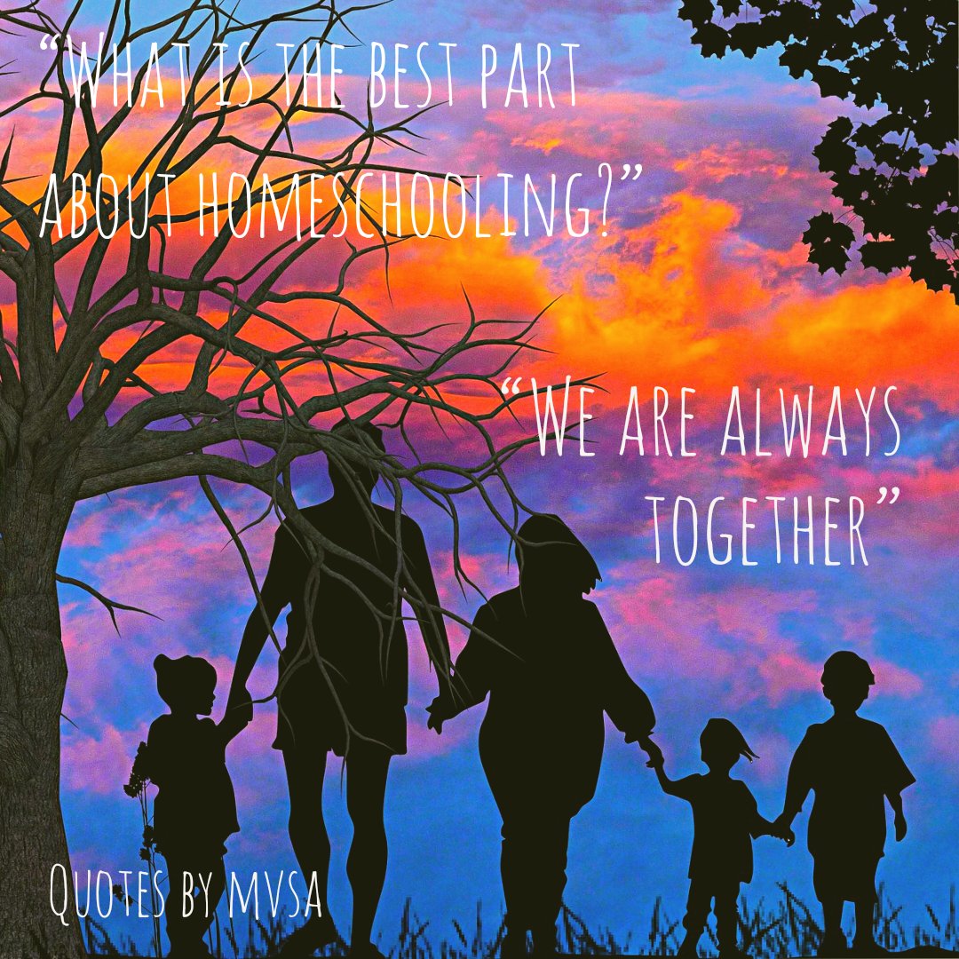 What is the best part of homeschooling?
We are always together

Relaxed parenting is a real thing

#homeschool #unschool
#familyfirst #educationisapersonalthing