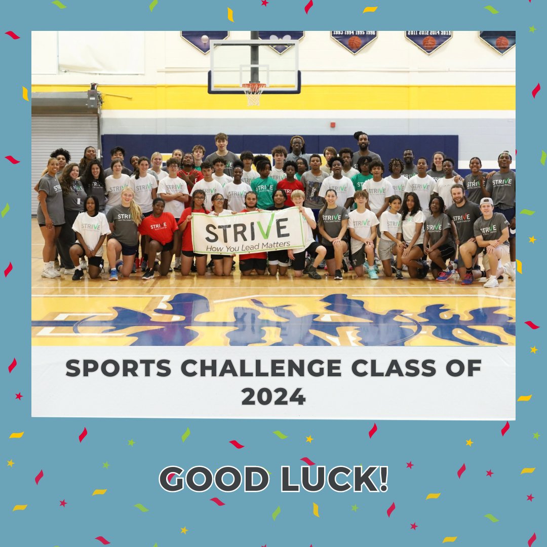 Wishing the Sports Challenge Class of 2024 all the best in their school and sports seasons this year! 🏆 We are excited to see your leadership skills in action on and off the courts and fields!