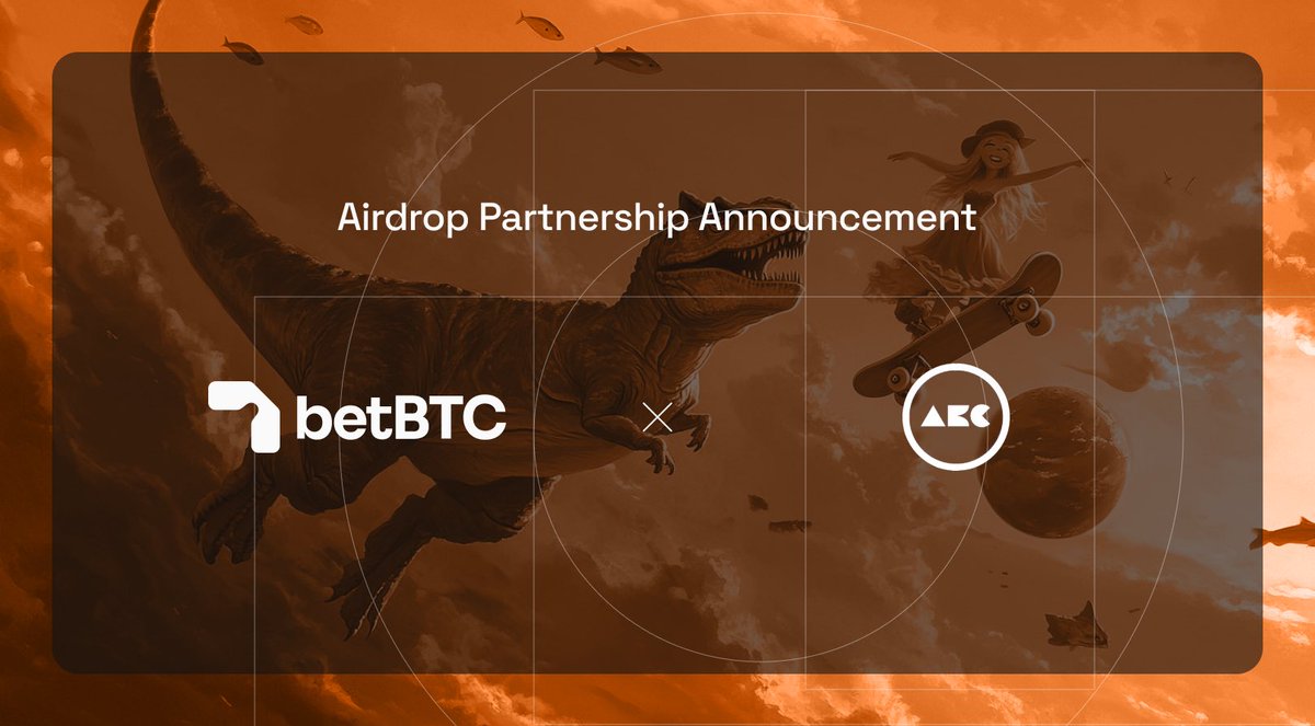 Betbtc (@betbtcwin) on Twitter photo Announcement: Airdrop Partner #4
Thrilled to announce our partnerships with <a href="/ABCV3NTURES/">ABC Ventures</a> for our airdrop!
Stay tuned for what we have in store, more partnerships inbound! ๐ค Announcement: Airdrop Partner #4
Thrilled to announce our partnerships with <a href="/ABCV3NTURES/">ABC Ventures</a> for our airdrop!
Stay tuned for what we have in store, more partnerships inbound! ๐ค