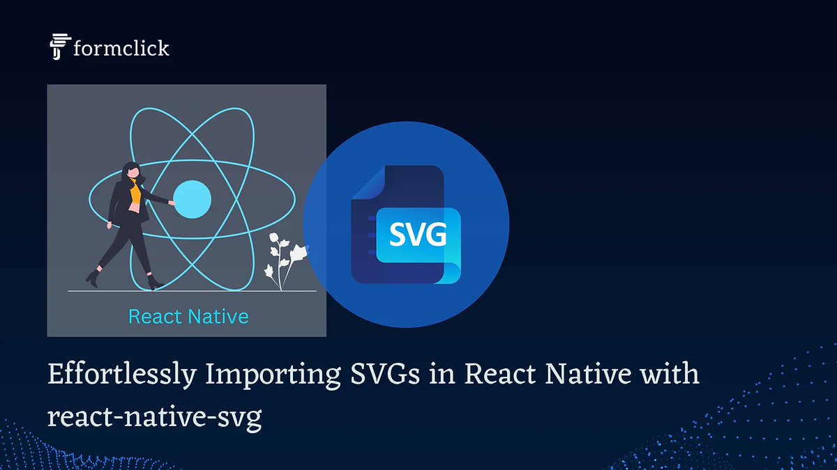 formclickoff's tweet photo. Want to easily import SVGs in your ReactNative app? Check out how the react-native-svg library makes it a breeze!
#SVG #MobileDevelopment #ReactJS
Check it now! https://t.co/fVnUEmKYZh https://t.co/2dwLmzy1qq