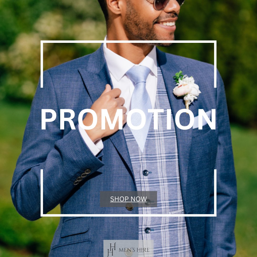 💥In store promotion💥

10% discount when you buy 5 or more ready to wear suits. Perfect for a groom and groomsmen. Conditions apply.

Book an appointment online - menshire.co.uk

#groom #bridalparty #wedding #haigharrisons #menshire #bristolshopping #hire #suit #Bristol