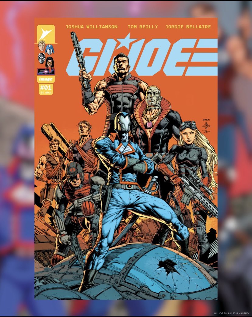 EsMoztros's tweet photo. 🚨 ASÍ LUCE  🇺🇸GI JOE en su edición USA. Saldrá el 13 de noviembre, nosotros la publicaremos en 2025.

🧾 Línea editorial G.I JOE;
Camino a GI JOE * Autoconclusivos de cada personaje.
- DUKE
- SCARLETT
- COBRA COMMANDER
- DESTRO

Tras los 4 “Camino a G.I. JOE”
- GI JOE Número 1 https://t.co/Hnl1a53vAF