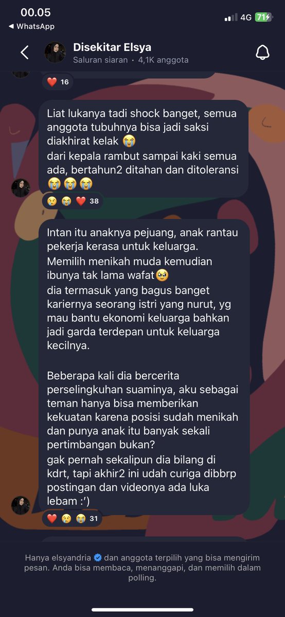 IndahLestaaa's tweet photo. Sakit banget hati aku liat si Intan di KDRT sama si bagudung 💔😭
Emang brengsek banget jadi laki lu armor 😤😡👊🏻 belum sampe 40 hari tu anak sama istrilu lahiran uda main tangan aja ya allah😭
Paling ga bisa ditolerin kalo pasangan uda selingkuh apalagi sampe KDRT👊🏻 https://t.co/6E6HnIlt4I