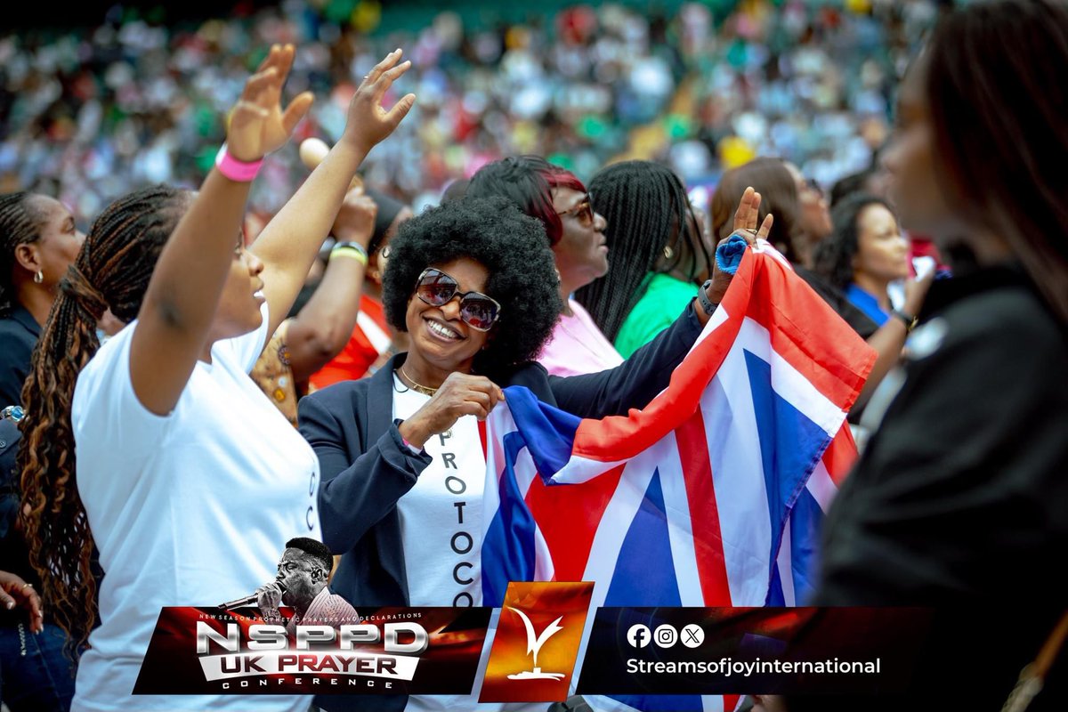 streamsofjoyHQ's tweet photo. Righteousness, and peace, and joy in the Holy Ghost… More highlights that show that indeed, NSPPD UK CONFERENCE 2024 was an expression of God’s Kingdom indeed🙏🏻🔥🔥🔥

We are unmistakably a people born for such a time as this and this is just the beginning for What our God cannot do, does not exist!🔥🔥🔥

#NSPPDUK
#NSPPDUK2024
#NSPPDCONFERENCE
#PASTORJERRYINLONDON 
#TWICKENHAMFORJESUS