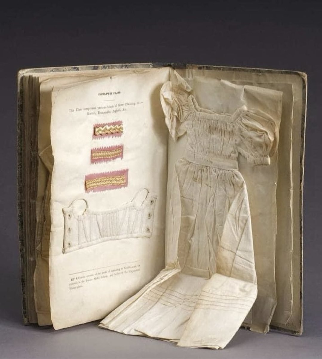 Instruction book on sewing and tailoring from Ireland, 19th century