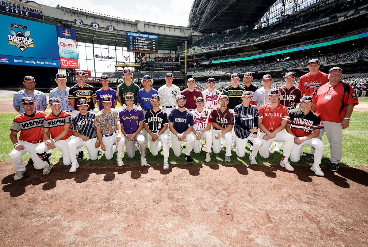 Thank you to the Milwaukee Brewers for hosting the 52nd Annual Wisconsin American Legion Baseball All-Star Game at American Family Field.