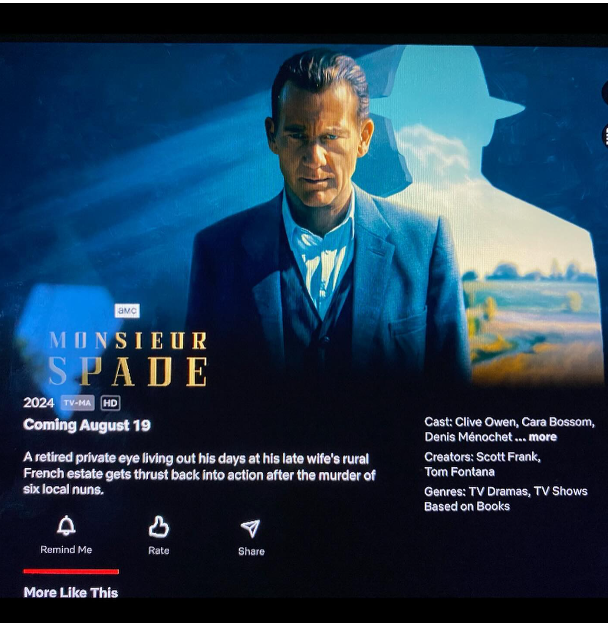 Finally on Netflix (maybe not in every country) 
@stanleyweber