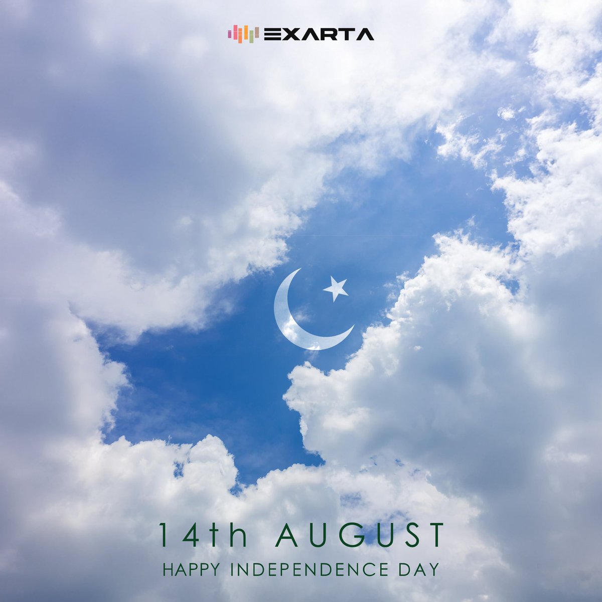 ExartaOfficial's tweet photo. Celebrating the spirit of independence! 🇵🇰
Exarta wishes everyone a peaceful and prosperous Independence Day.
#Exarta #IndependenceDay2024 https://t.co/mqZq4Sn2dJ