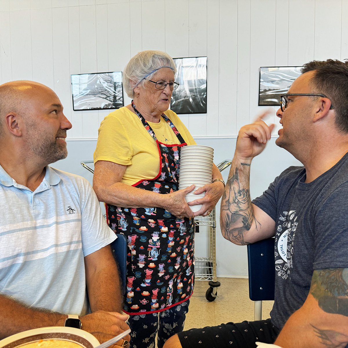 AndyFillmoreHFX's tweet photo. The fish chowder supper at St. James United is easily one of my favourite summertime traditions. 

#Sambro Sou’Wester Days never disappoint! https://t.co/qmZtglJDPO