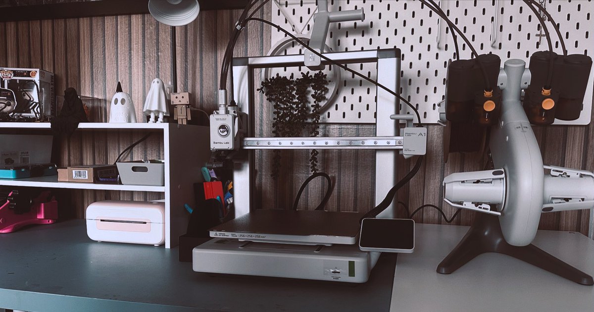 I just love it! 🥰 #bambulaba1 #3dprinting