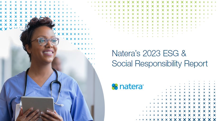 B:CIVIC investor <a href="/NateraGenetics/">Natera</a> released their 2023 ESG and Social Responsibility Report. Natera served 1.7 million patients and diverted over four million pounds of waste from landfills. Check out the report to learn more: ow.ly/ZM7250SX3Mg