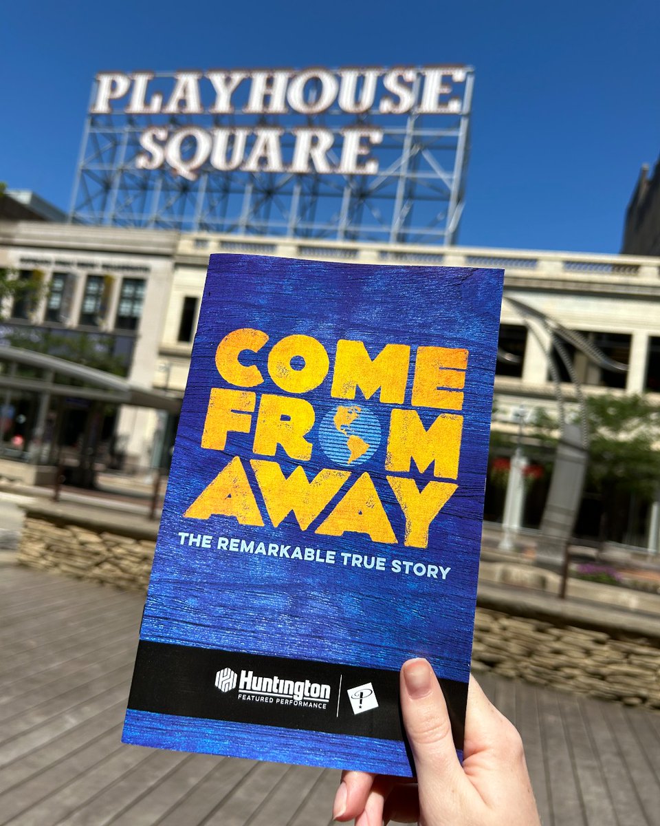"Come From Away" takes center stage tonight in the <a href="/PSQDistrict/">Playhouse Square</a> as it starts its run of performances at the Connor Palace. The Huntington Featured Performance will be here through August 18.

🔗 Check out the link in our bio to plan your pre-show dining and drink options 🍽️ 🍻!