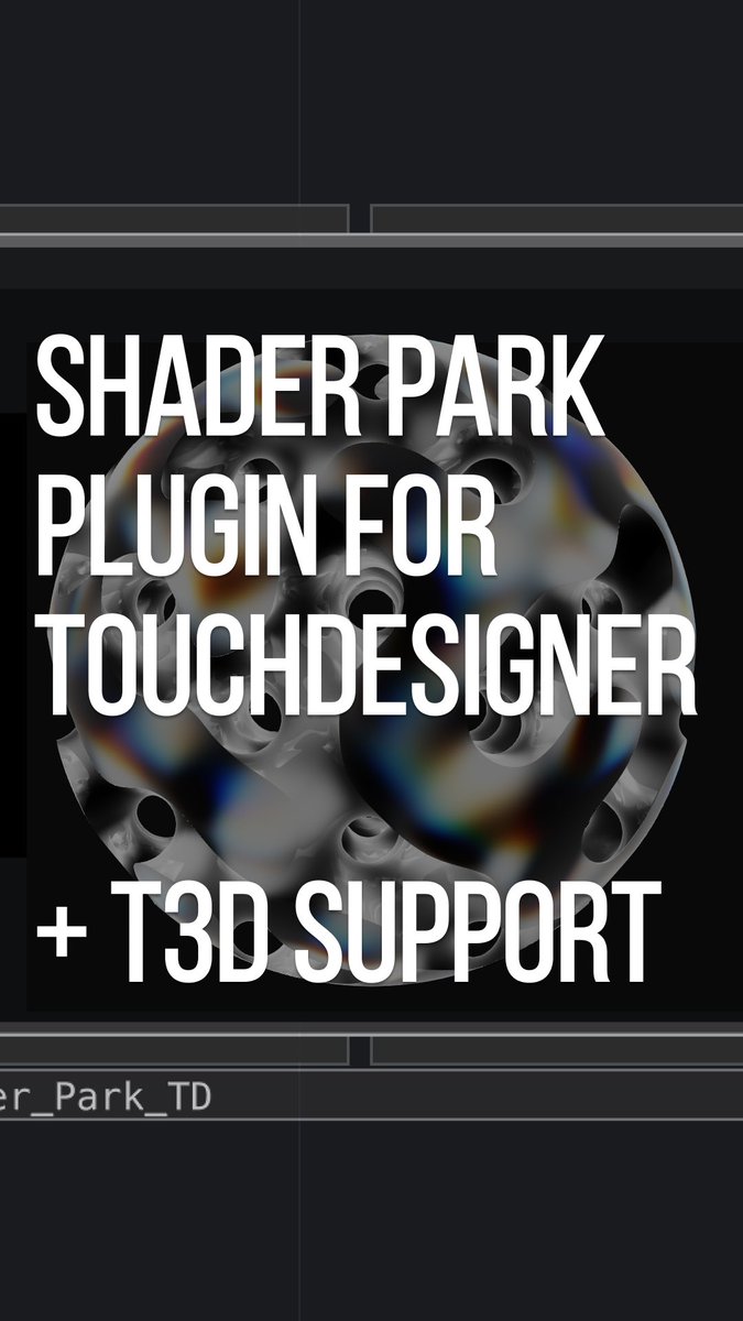 blankensmithing's tweet photo. I’m excited to launch the new @shaderpark plugin for TouchDesigner! 

It has support for @josefpelz’s T3D operators! It now has no installation process, also supports occluding with other 3D objects, soft shadows, and the ability to easily scale the objects up and down in TD.

Huge shout out to Josef for their support on these new features!