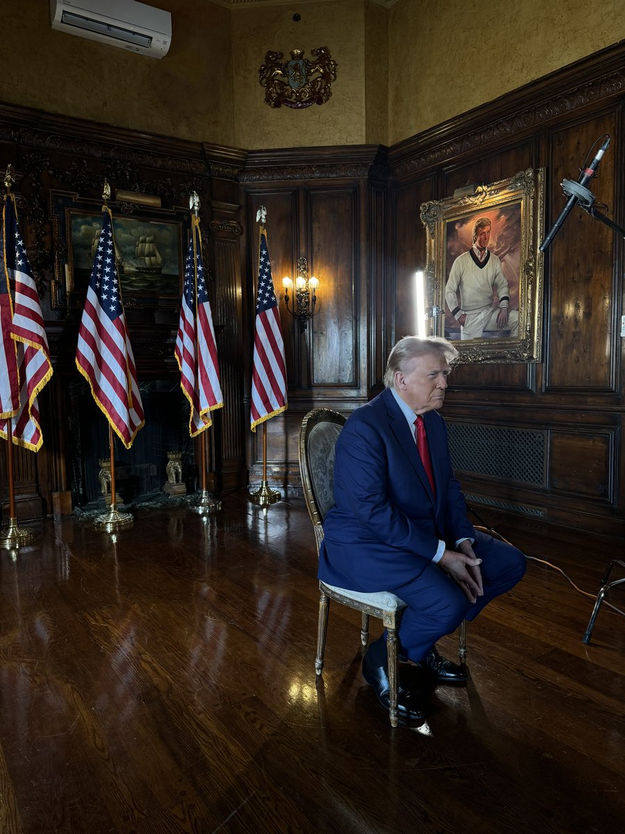 Another day of President Trump answering questions and taking interviews. 

Where’s Kamala?