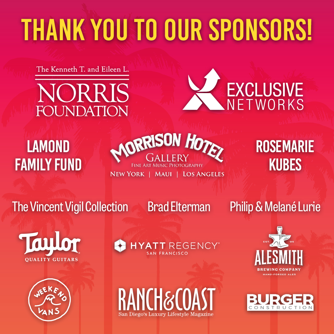 Thank you to our amazing sponsors, who are supporting the upcoming benefit concert featuring Don Felder, a former Eagles guitarist! Your support is music to our ears! #MusicEducation #DonFelder #Eagles