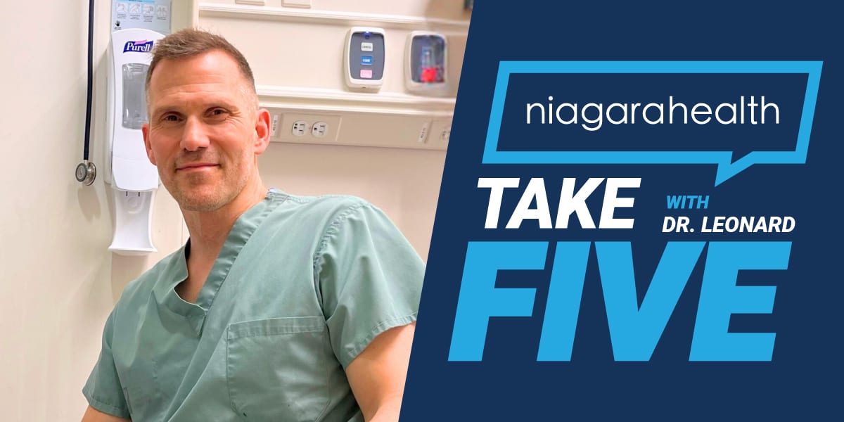 niagarahealth's tweet image. 🩺🎤Hematologist by day, rock musician by night! Dr. Blair Leonard hits all the right notes when it comes to work-life balance. Learn how Dr. Leonard harmonizes his passion for healthcare &amp;amp; music to make a difference in both worlds: niagarahealth.on.ca/site/news/2024…

#Take5 #NiagaraHealth
