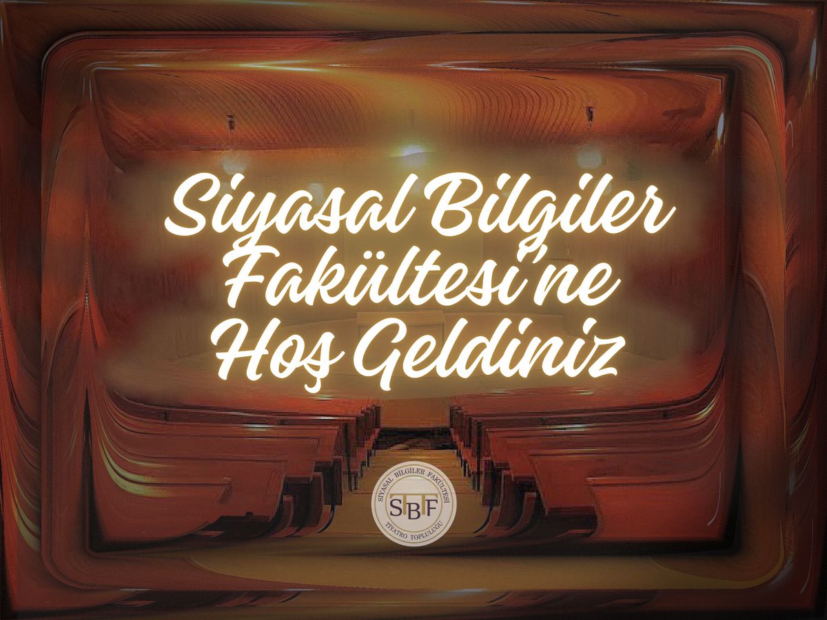 SBFTT's tweet photo. Mülkiyeli arkadaşım merhaba! Mekteb-i Mülkiye’ye hoşgeldin. 165 yıllık bu köklü okulda okumaya hak kazandığınız için Siyasal Bilgiler Fakültesi Tiyatro Topluluğu olarak sizleri gönülden kutlarız. Yakın zamanda Küçük Amfi'de görüşmek üzere..❤️‍🔥✨🎭✨ https://t.co/3pDJd80T2j