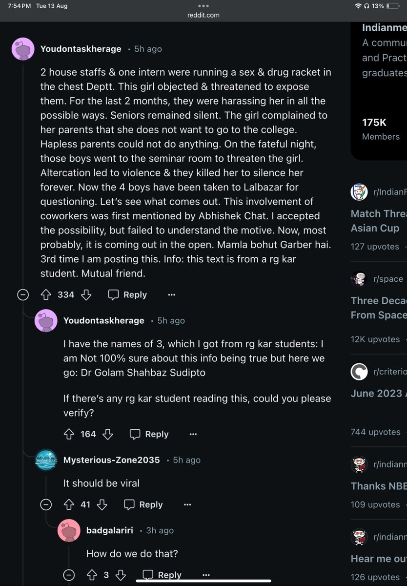 samttt01's tweet photo. #Nirbhaya2 #bengalhorror 
I cannot confirm the accuracy of this particular post but a lot of students from that college are saying this ….one of the accused has made his account private and one of the the other accused has reportedly flown out of india https://t.co/bzZtnQpJmN