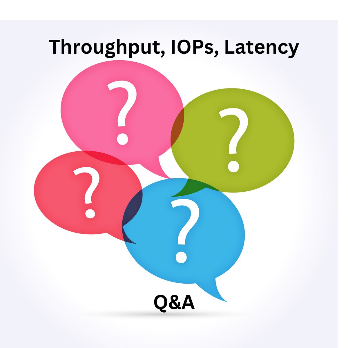 SNIADNSF's tweet photo. Throughput, IOPs, and latency are three terms often referred to as storage performance metrics. But the exact definitions of these terms and how they differ can be uncertain. This Q&amp;A clears up the confusion. https://t.co/p2SSnCb39D https://t.co/jF3oKKnVs6