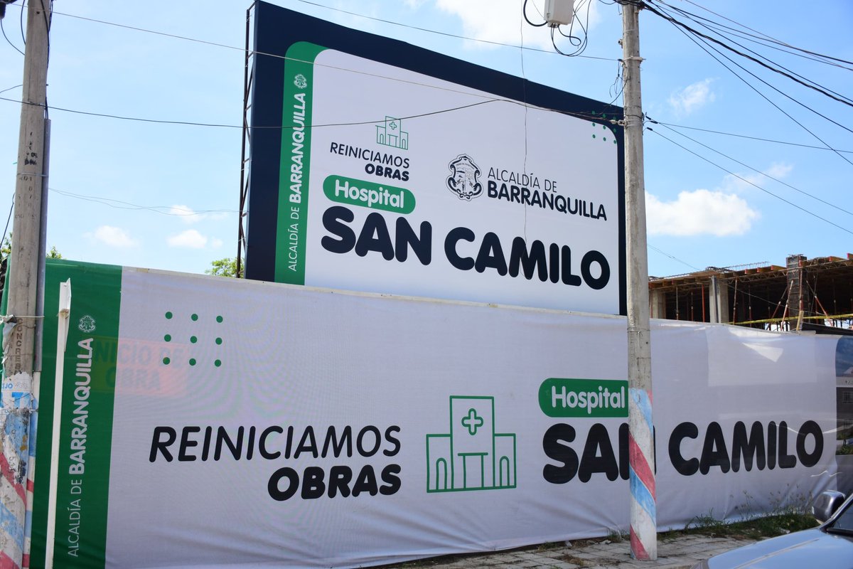 AlejandroChar's tweet photo. El Suroccidente estrenará en diciembre un hospital especializado en salud mental.

Estuvimos inspeccionando el avance de las obras del PASO San Camilo, un nuevo punto de atención en salud que beneficiará mas de 40 mil usuarios de 11 barrios de la ciudad. https://t.co/cGtLP2NMkR