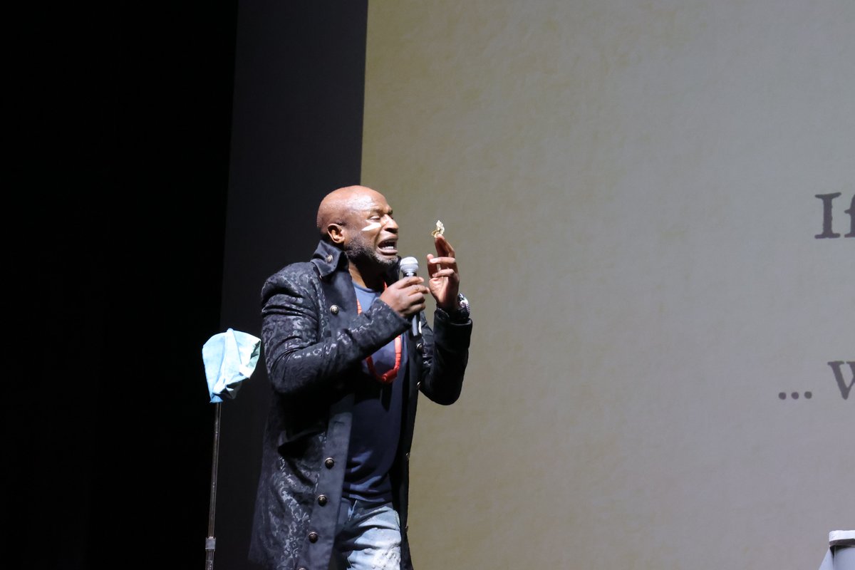 ogdensd's tweet photo. World renowned entertainer and Utah resident Alex Boyé delivered a powerful message about self worth through stories and songs to Ogden School District employees today. Tonight, all Ogden Families are invited to another performance. And it's FREE! https://t.co/7BfK5YU4xy