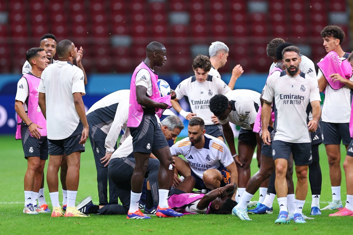 VibesFoot's tweet photo. 🔴 Les premiers examens écartent la possibilité d’une blessure grave pour Eduardo Camavinga ! 🤍

🗞️ @TheAthletic