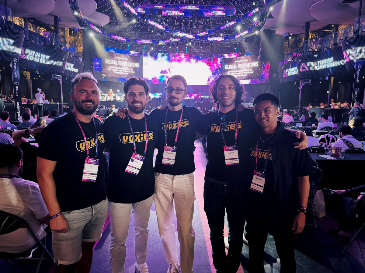 𝗩𝗼𝘅𝗶𝗲𝘀 <a href="/Futurist_conf/">Blockchain Futurist Conference</a> 💜